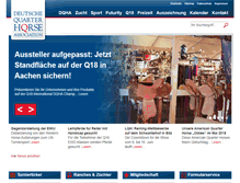 Tablet Screenshot of dqha.de